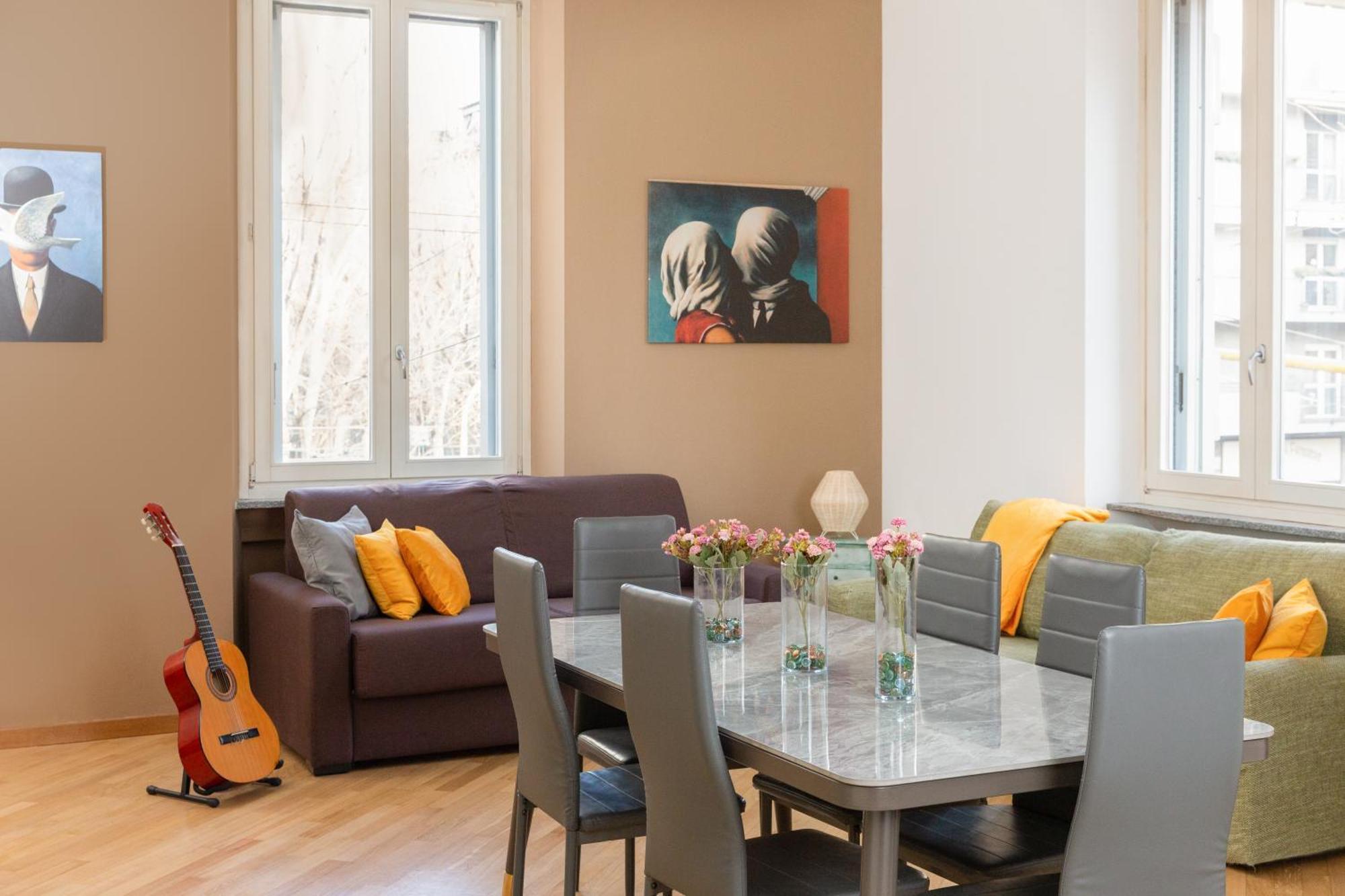 Free Parking Exclusive Apartment Magritte Style Milan Exterior photo