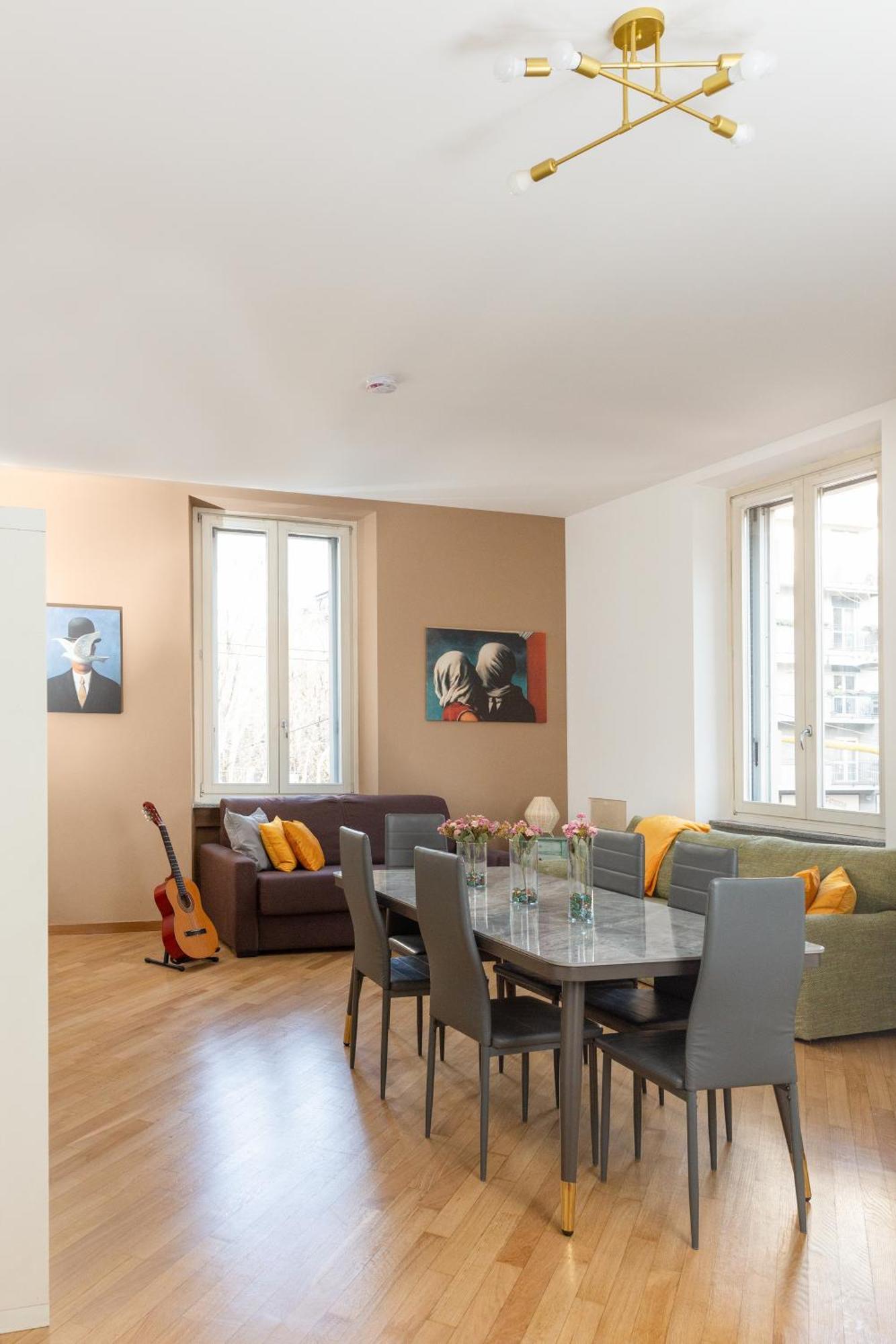 Free Parking Exclusive Apartment Magritte Style Milan Exterior photo